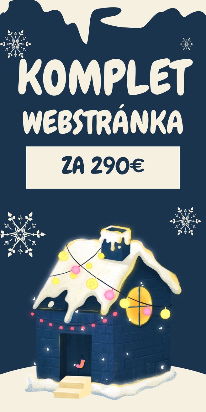 Vianočná akcia - Webstránka