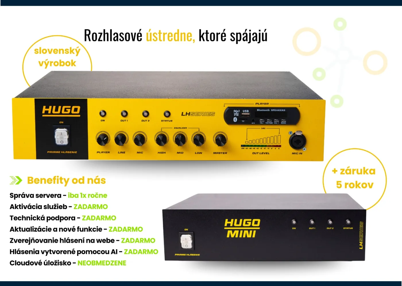 Hlavný vizuál informačného systému HUGO